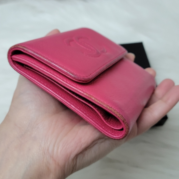 100% Authentic CHANEL CC logo leather wallet - Picture 13 of 13
